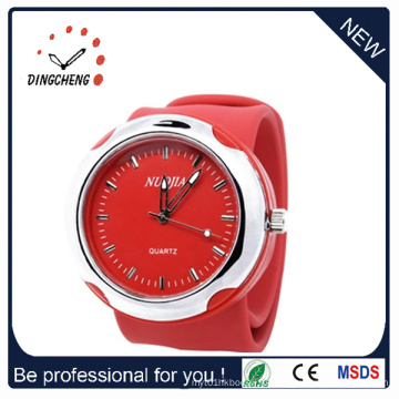 Продвижение спортивные наручные Пластиковые моды силиконовые пощечину часы (ДК-097)